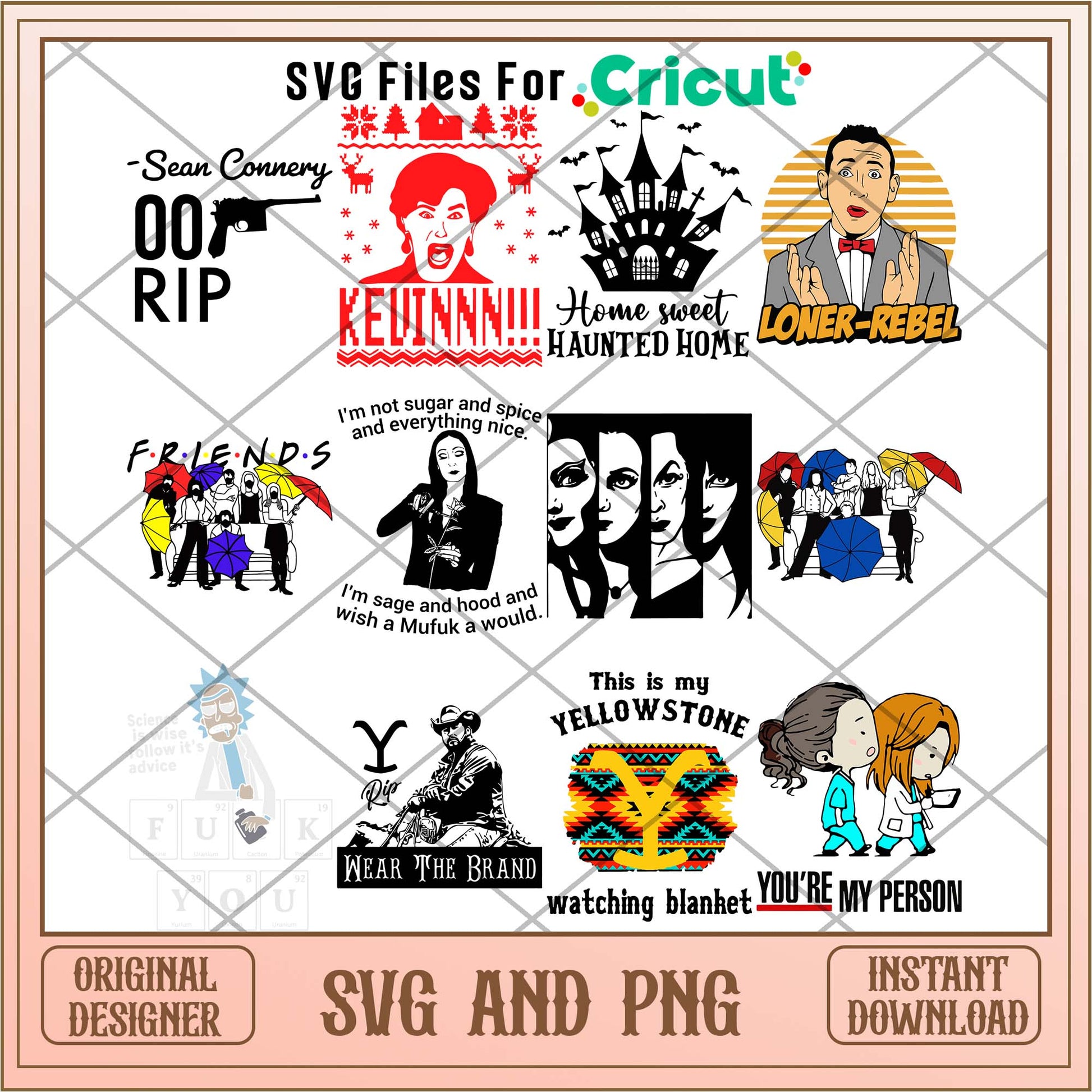 US series for family svg bundle, Family movies svg - Svgfileforcricut