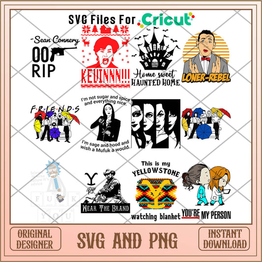 US series for family svg bundle, Family movies svg - Svgfileforcricut