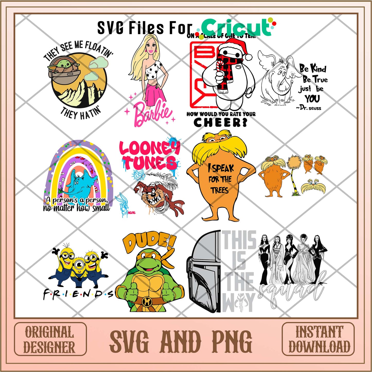 Cartoon for family svg bundle, Family movies svg - Svgfileforcricut