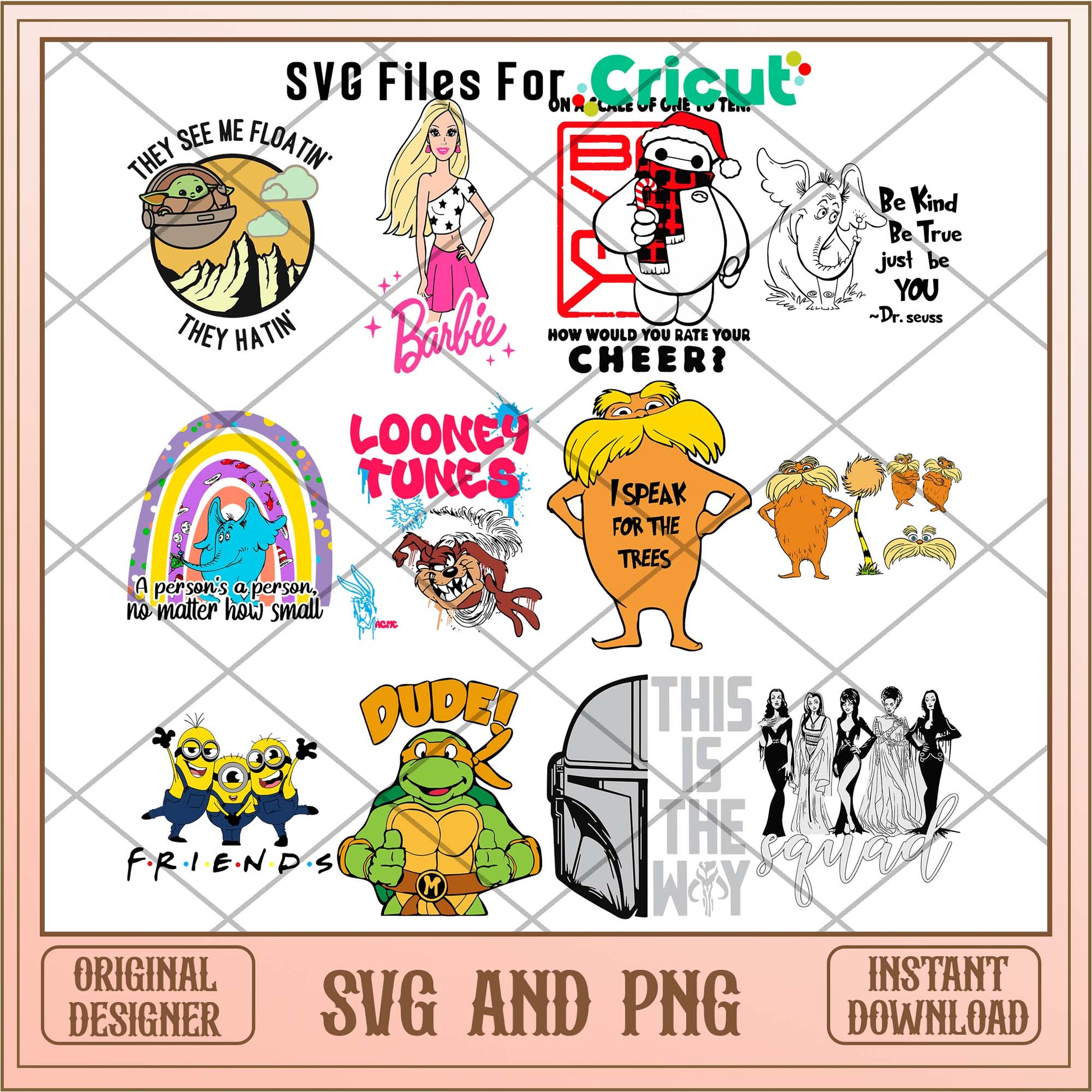 Cartoon for family svg bundle, Family movies svg - Svgfileforcricut