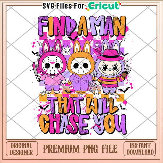 Find a man that will chase you png, trick or treat png, halloween characters png