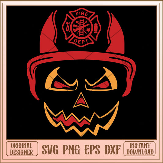 Firefighter Halloween svg, halloween characters svg, digital download