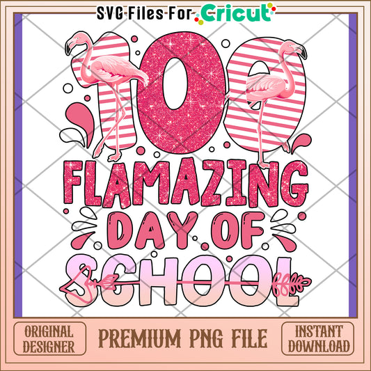 Flamingo Last Day of School PNG