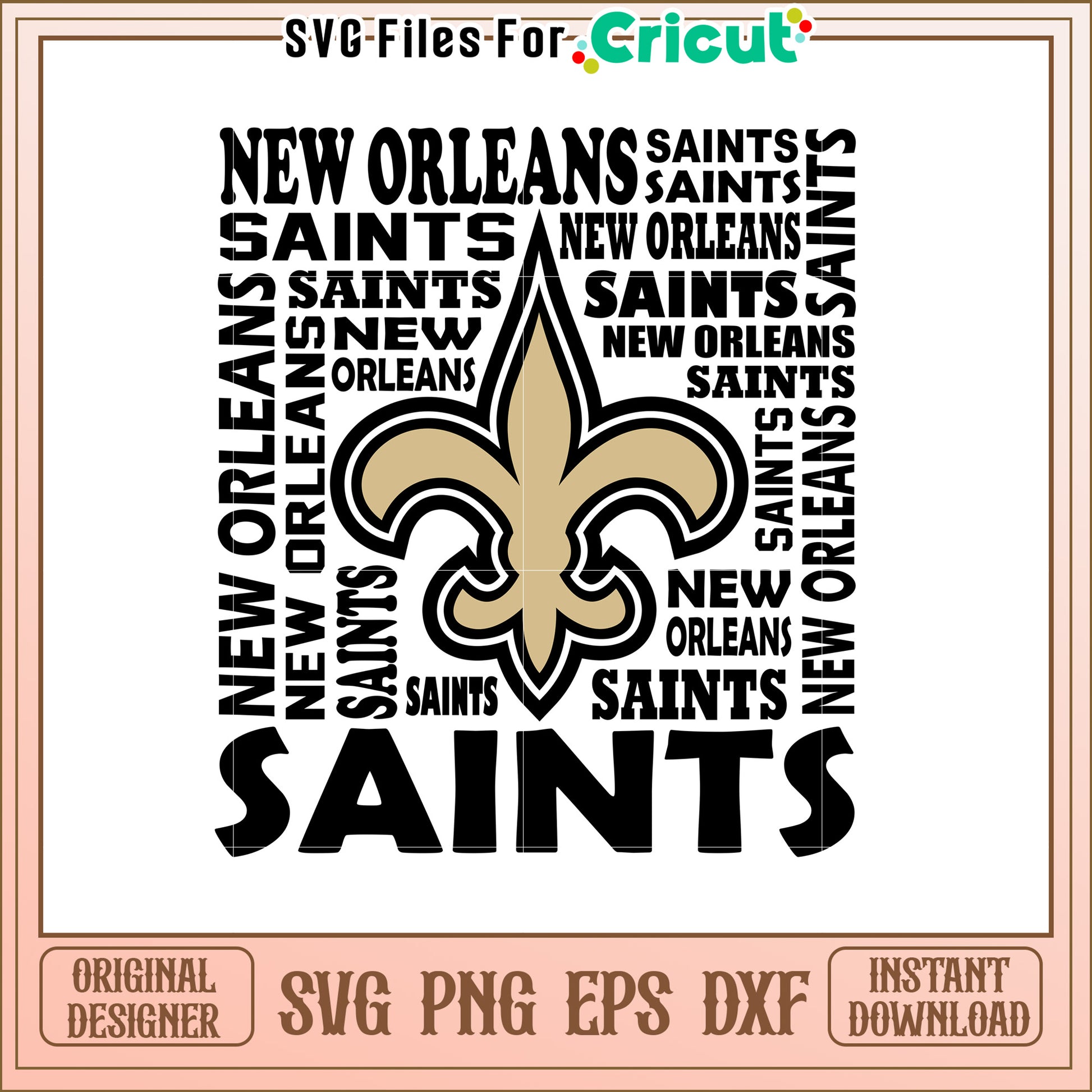 Fleur De Lis SVG Design for Home Decor and Crafts