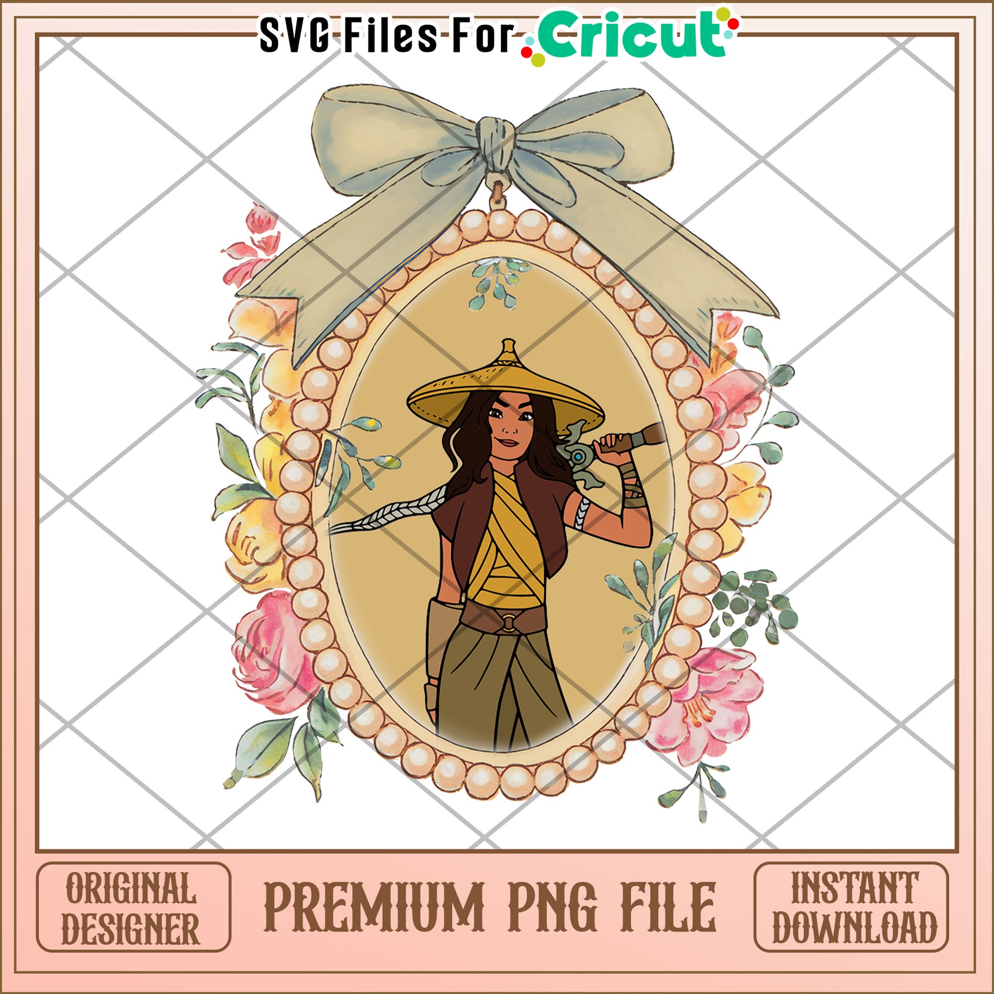 Floral Frame Raya PNG Download – svg files for cricut