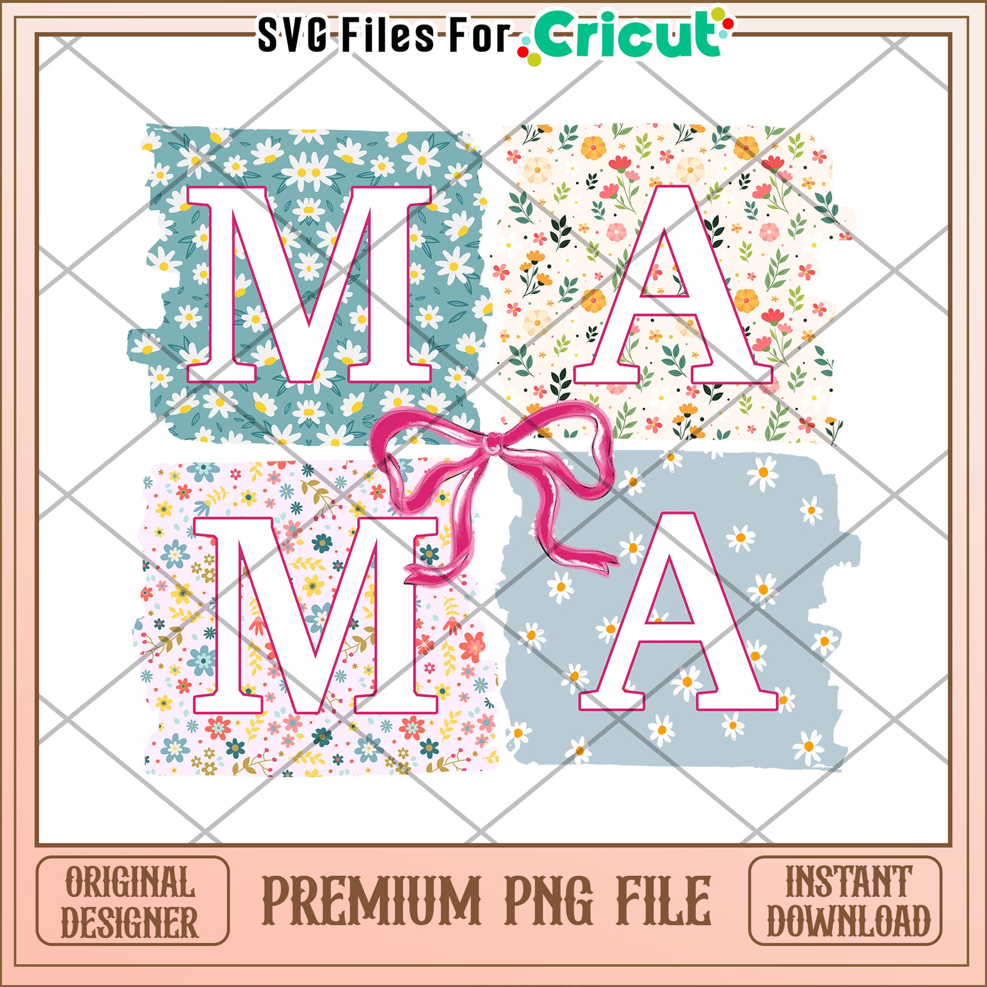 Floral Mama PNG Design Mothers Day – svg files for cricut