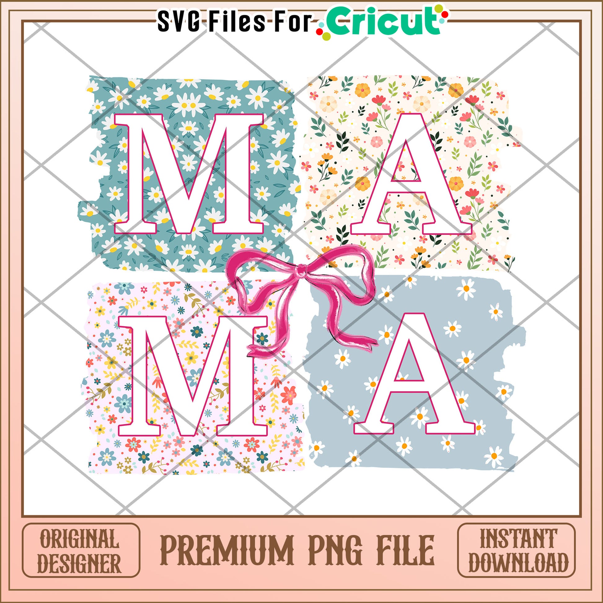 Floral Mama PNG Design Mothers Day