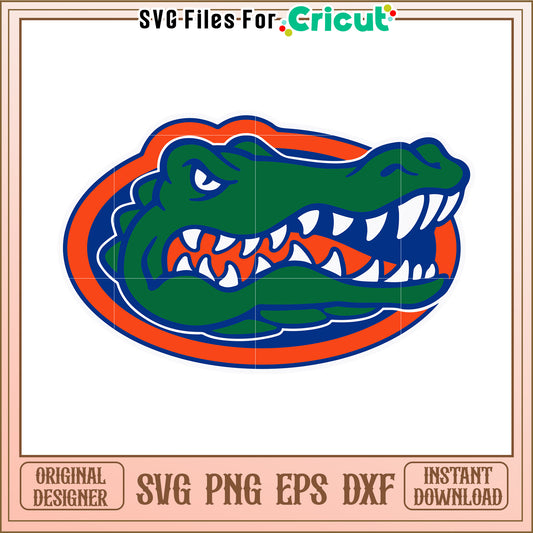 Florida Gators Logo SVG Design for Cricut, Perfect for Sports Fans Projects