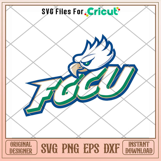 Florida Gulf Coast Eagles Logo Svg, Florida Gulf Coast Eagles Svg, NCAA Svg