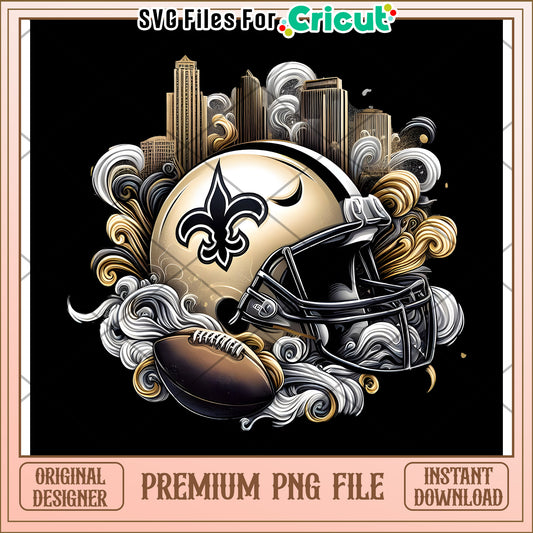 Football Helmet Art for Cricut, Premium PNG Download for Fans