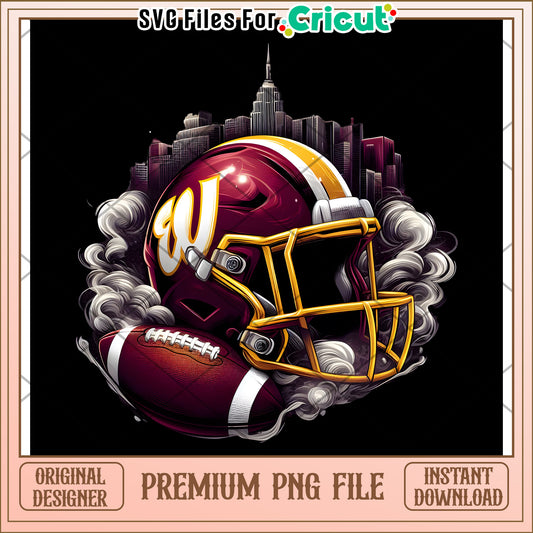 Football Helmet Design for Cricut, Premium PNG File Download