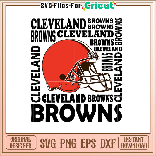 Football Helmet SVG Design