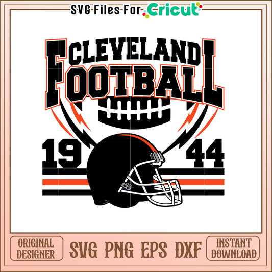 Football SVG Design with Helmet Graphic Element Online