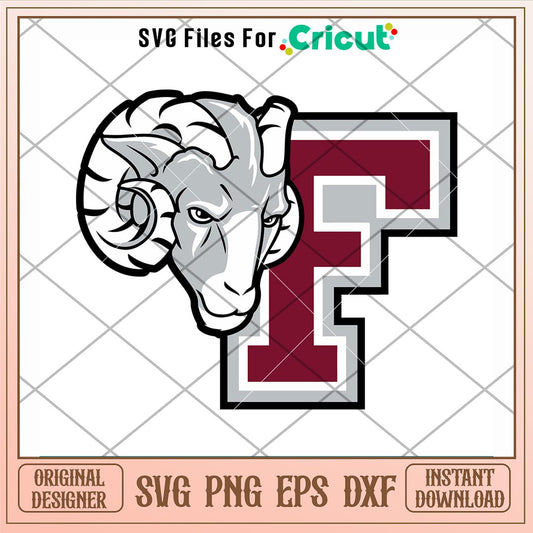 Fordham Rams Logo Svg, Fordham Rams Svg, NCAA Svg