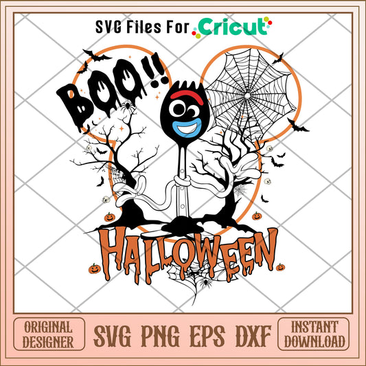 Forky boo halloween svg, Toy story  characters svg, Digital Download