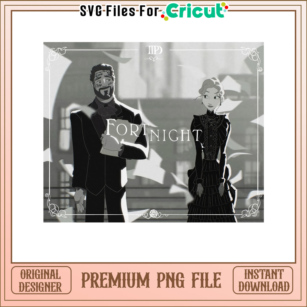 Fortnight themed PNG design for Cricut, instant download available ...