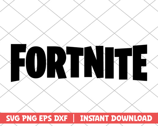 Fortnite game cartoon svg 