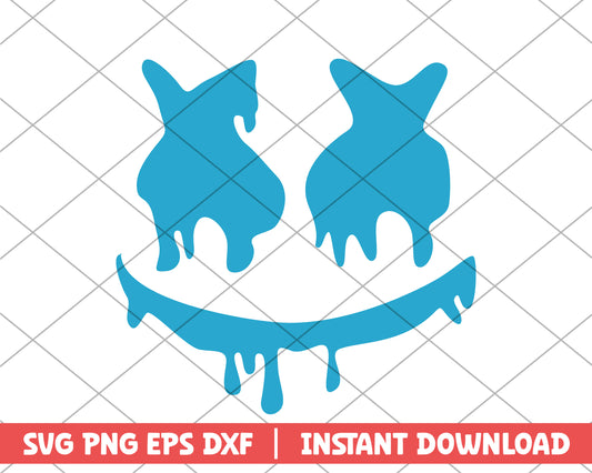 Fortnite marshmello smell cartoon svg 