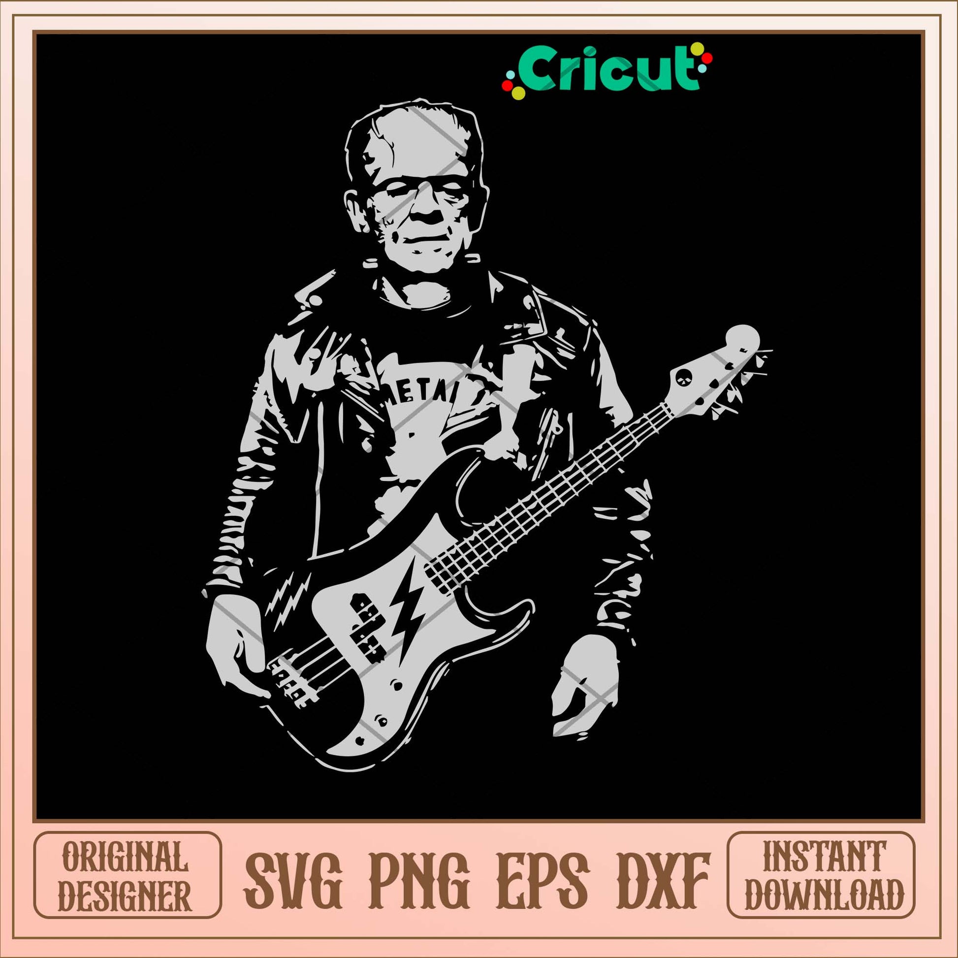 Frankenstein Bass Svg