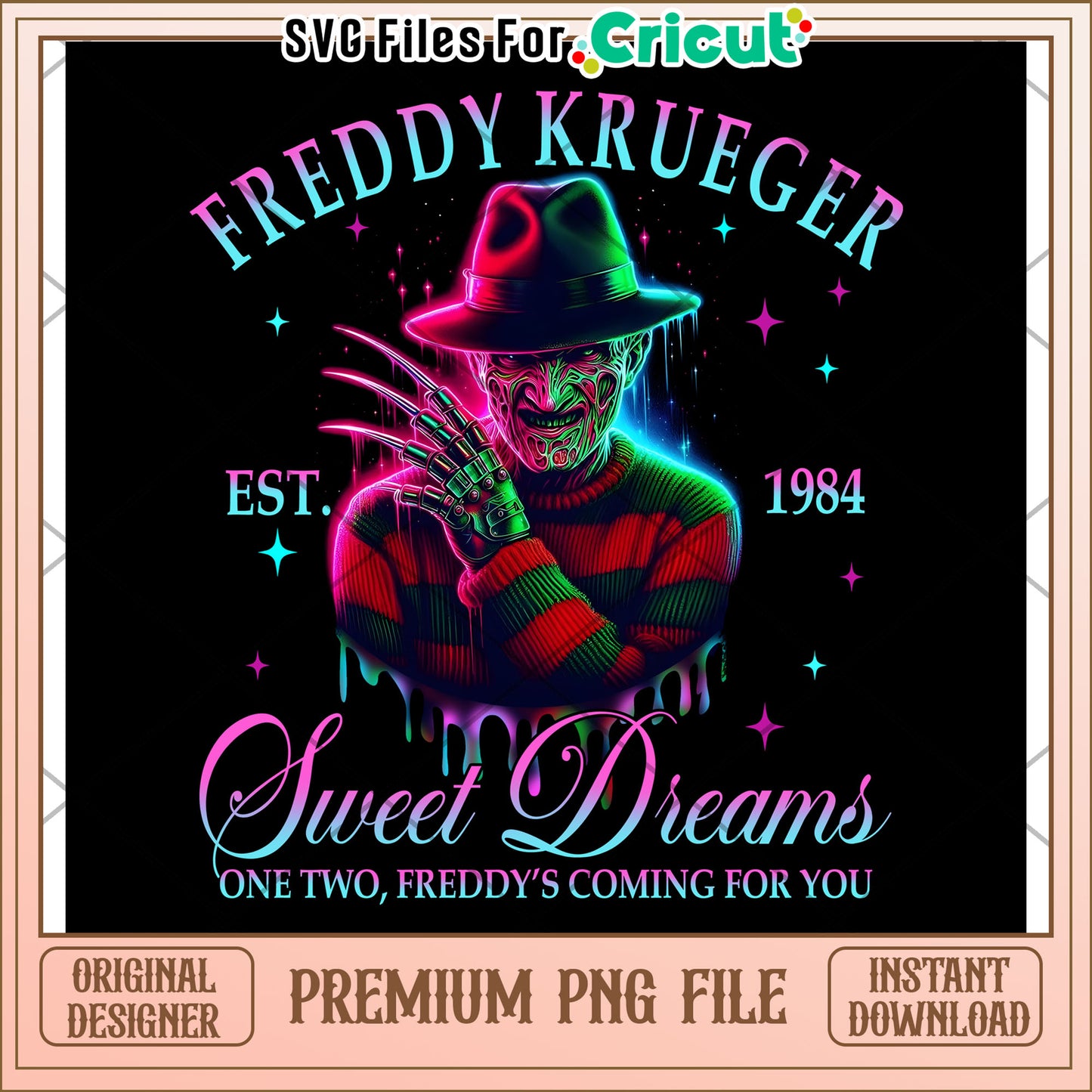 Freaddy krueger png, spooky characters png, halloween time png