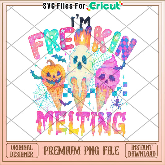 Freaking melting neon png, spirit halloween​ png, halloween candy png