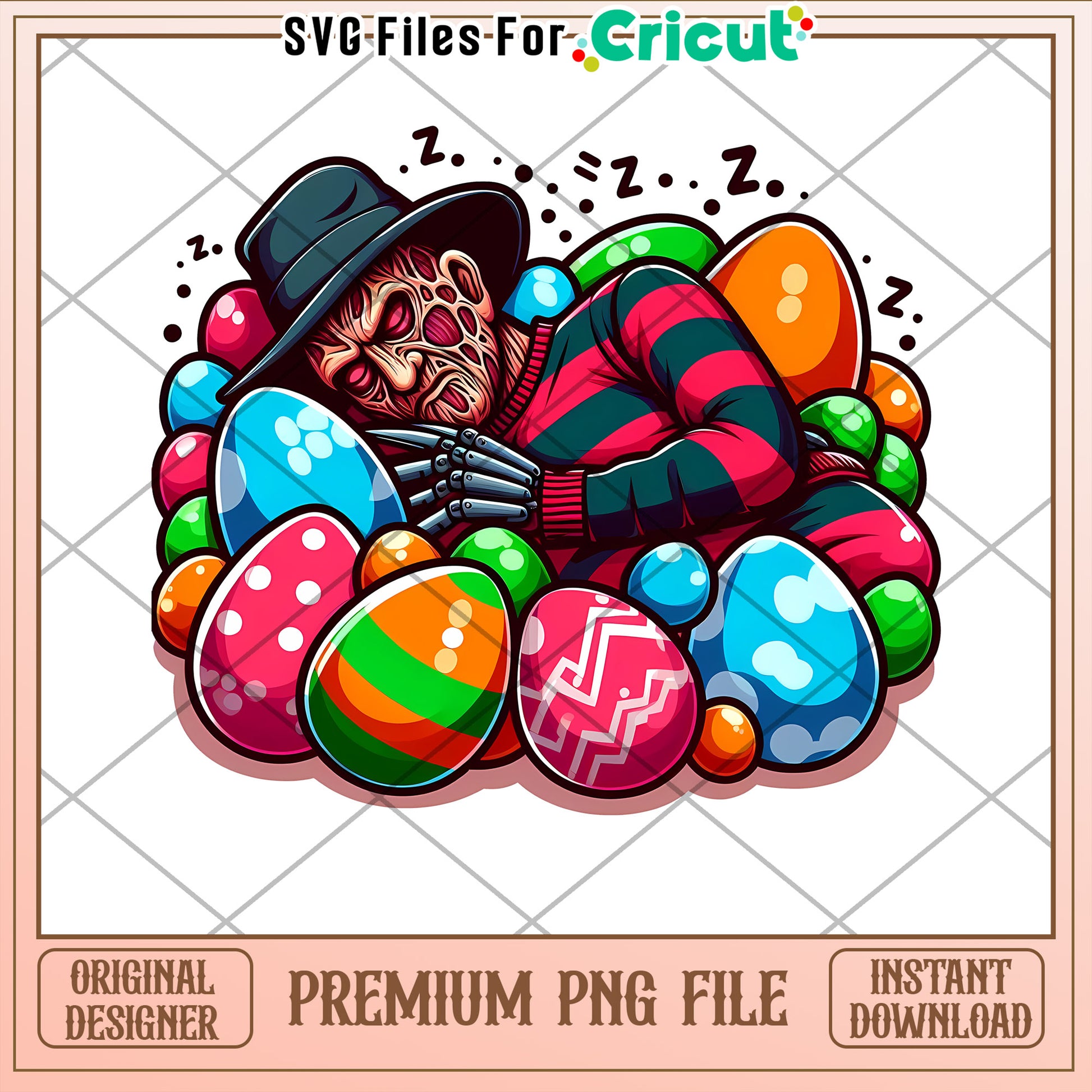 Freddy Krueger Easter PNG Download