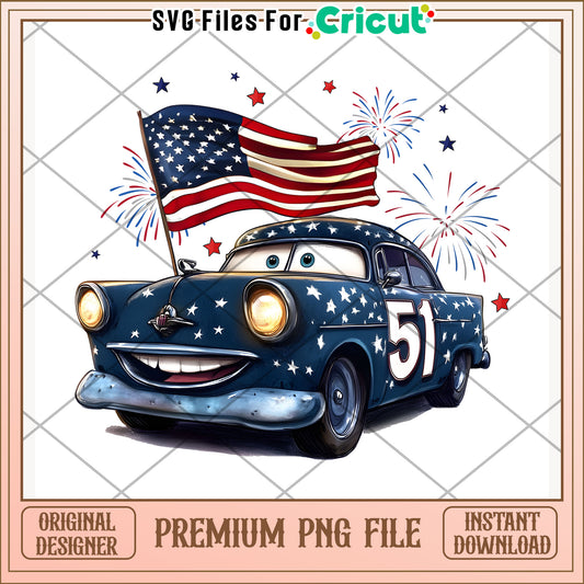 Freedom american car png, 4th of july png, freedom america quotes png