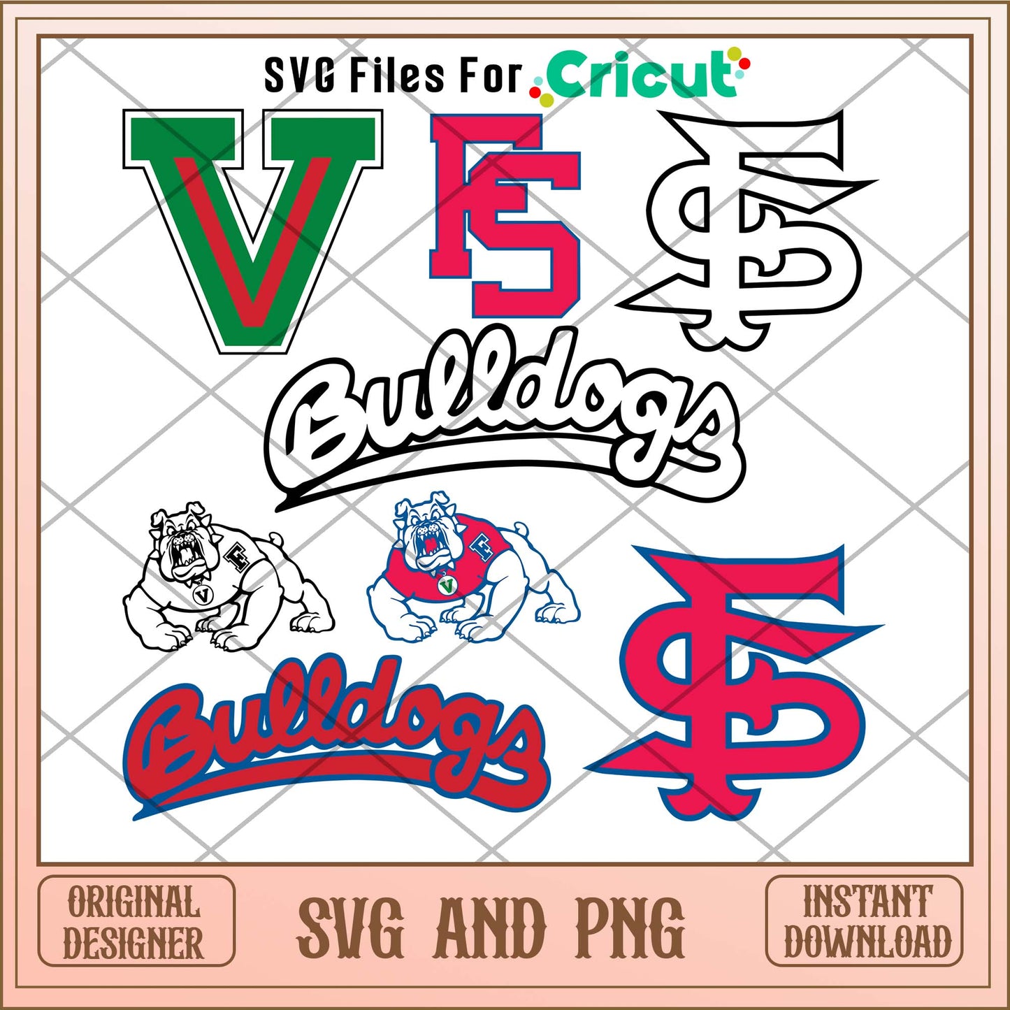 Fresno State Bulldogs svg, Fresno State Bulldogs svg bundle, NCAA svg