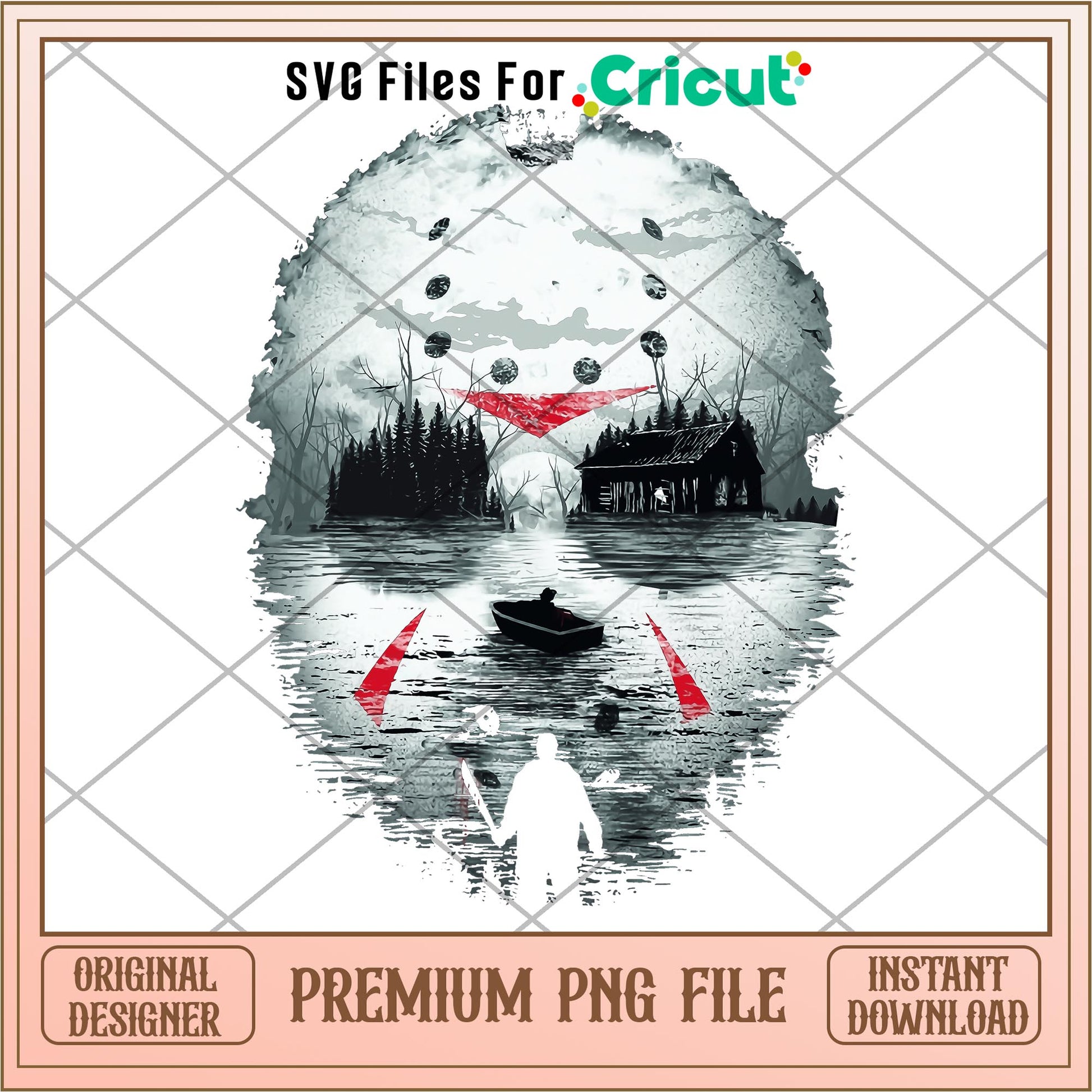 Friday Night Terror png, Horror characters png, digital download