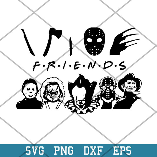 Friends Scary Movie Halloween Svg, Halloween Svg-Svgfilesforcricut