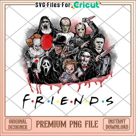 Friends letter png, halloween​ decorations​ png, halloween candy​ png