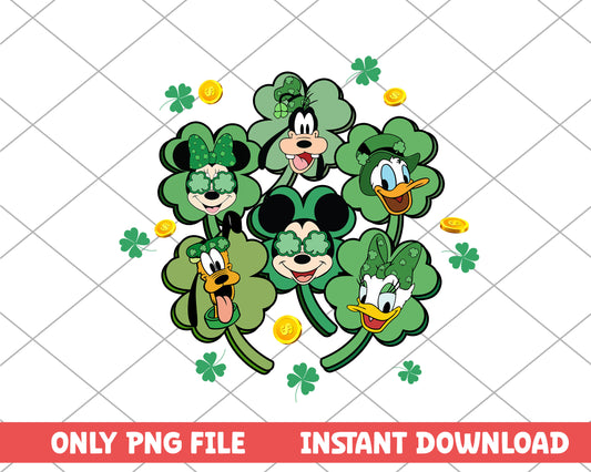 Friends of disney st.patrick day png 