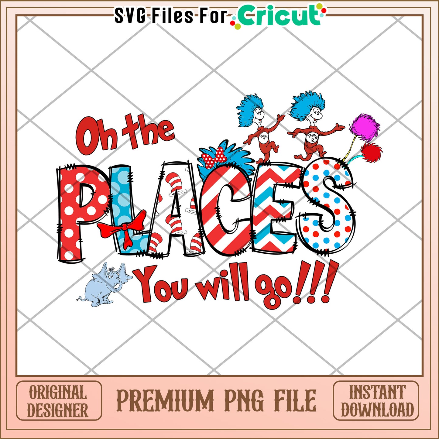 Fun Adventure Places You Will Go PNG Design Download