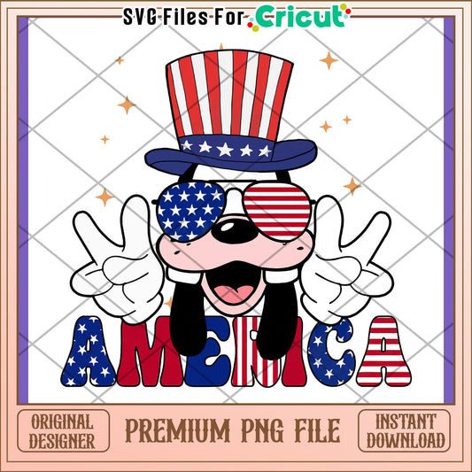 Fun America Themed PNG Design for Celebrations