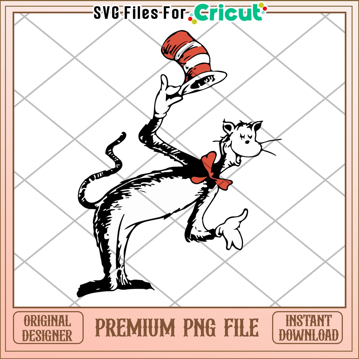 Fun Cat in Hat Premium PNG for Creative Projects