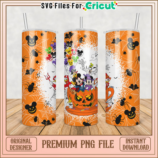 Fun Halloween Tumbler PNG Design for Cricut Instant Download