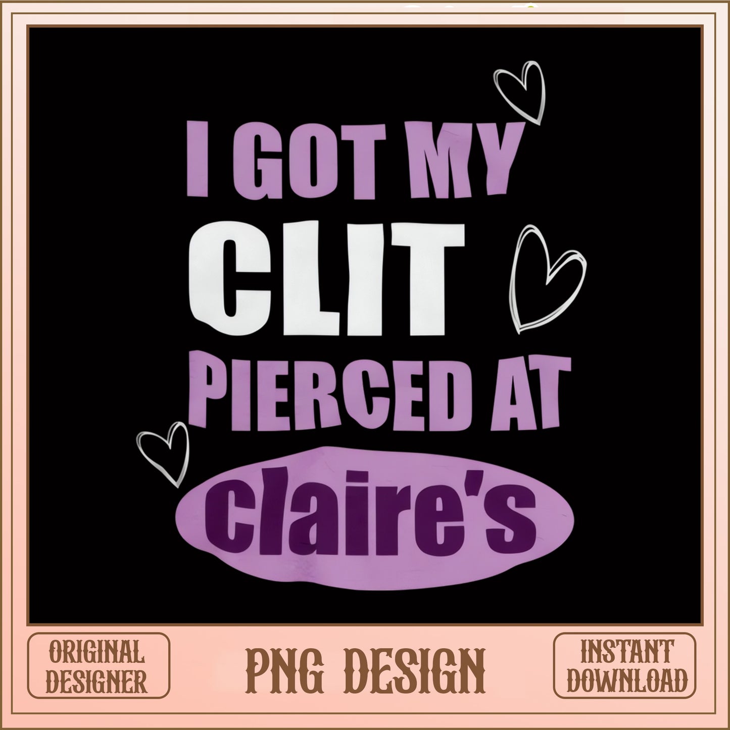 Funny Piercing Quote PNG, Humor Shirt Design PNG, Sarcastic PNG