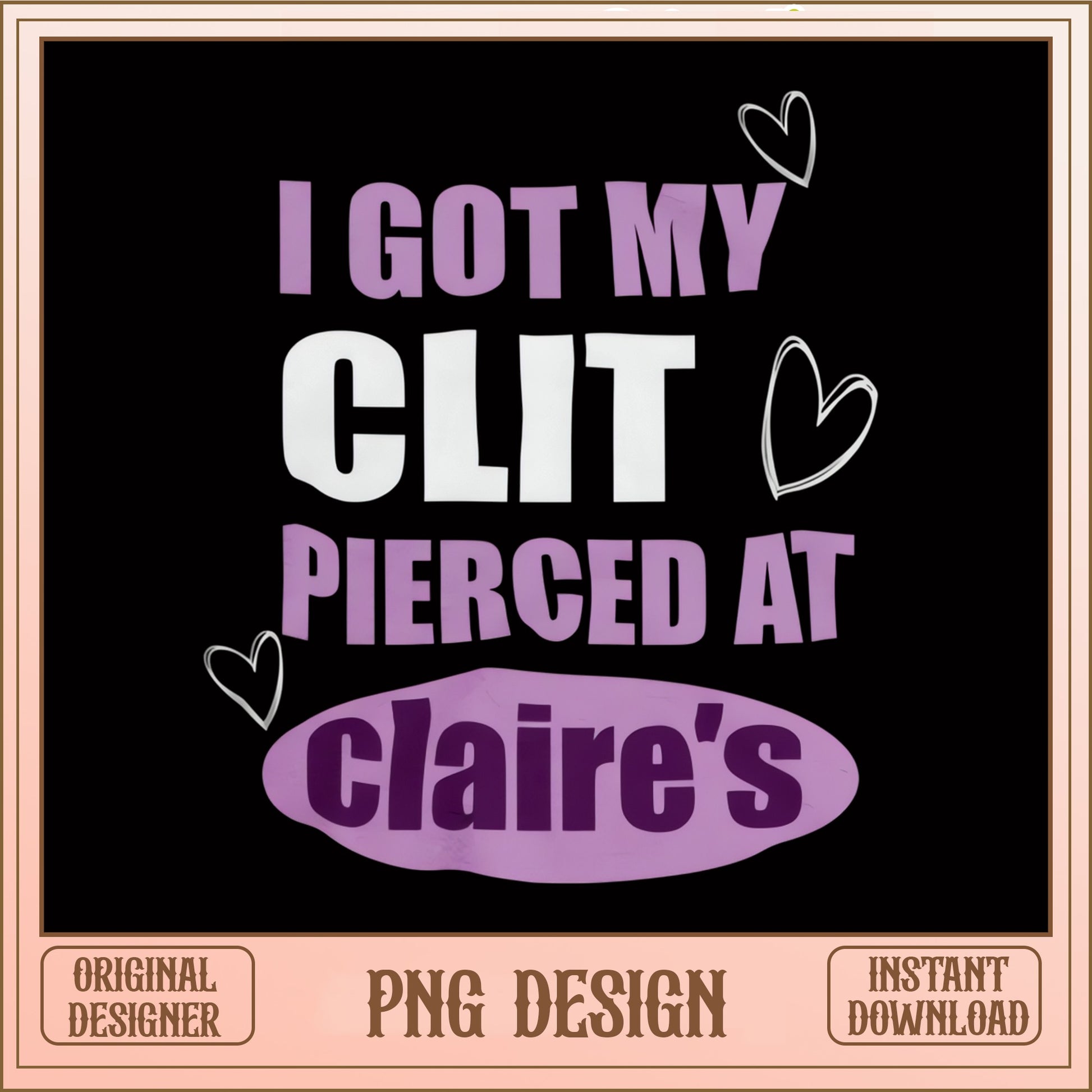 Funny Piercing Quote PNG, Humor Shirt Design PNG, Sarcastic PNG