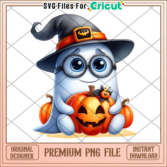 Funny and cute ghost png, halloween​ png, halloween cartoons​ png