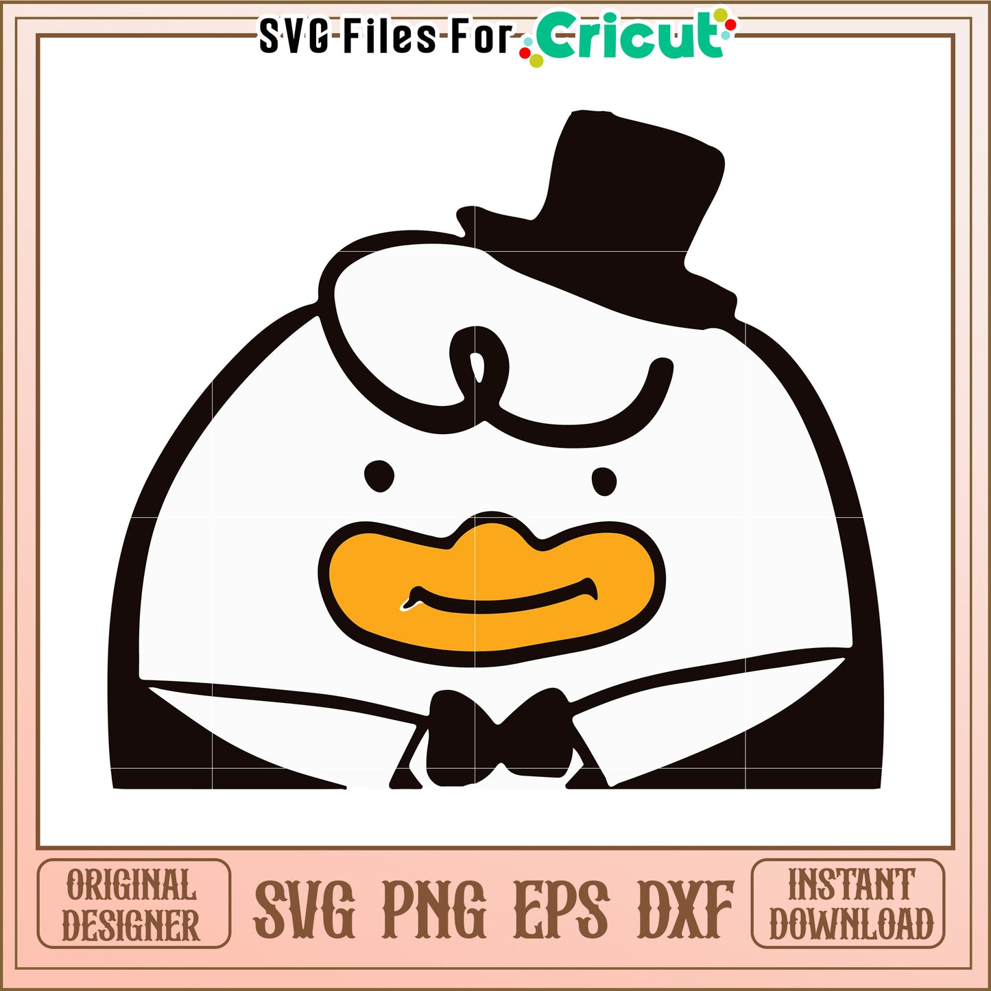 Funny goose polite svg, funny goose svg, cute goose svg
