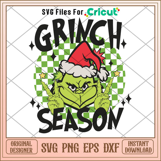 Funny grinch season merry grinchmas svg, cartoon grinch movie svg