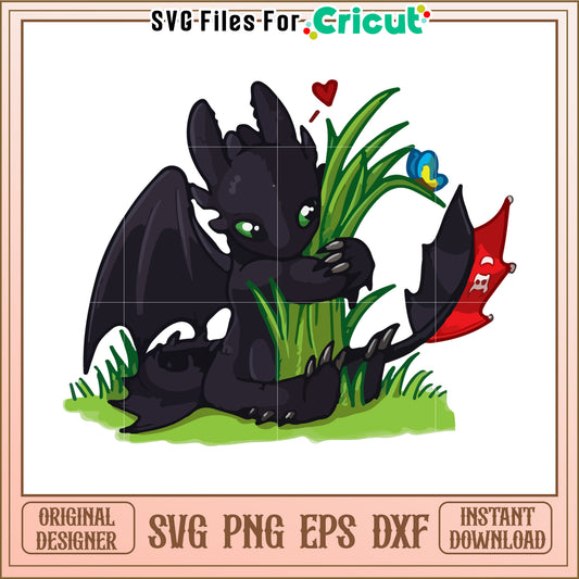 Funny toothless svg, how to train your dragon movie svg, cute dragons svg