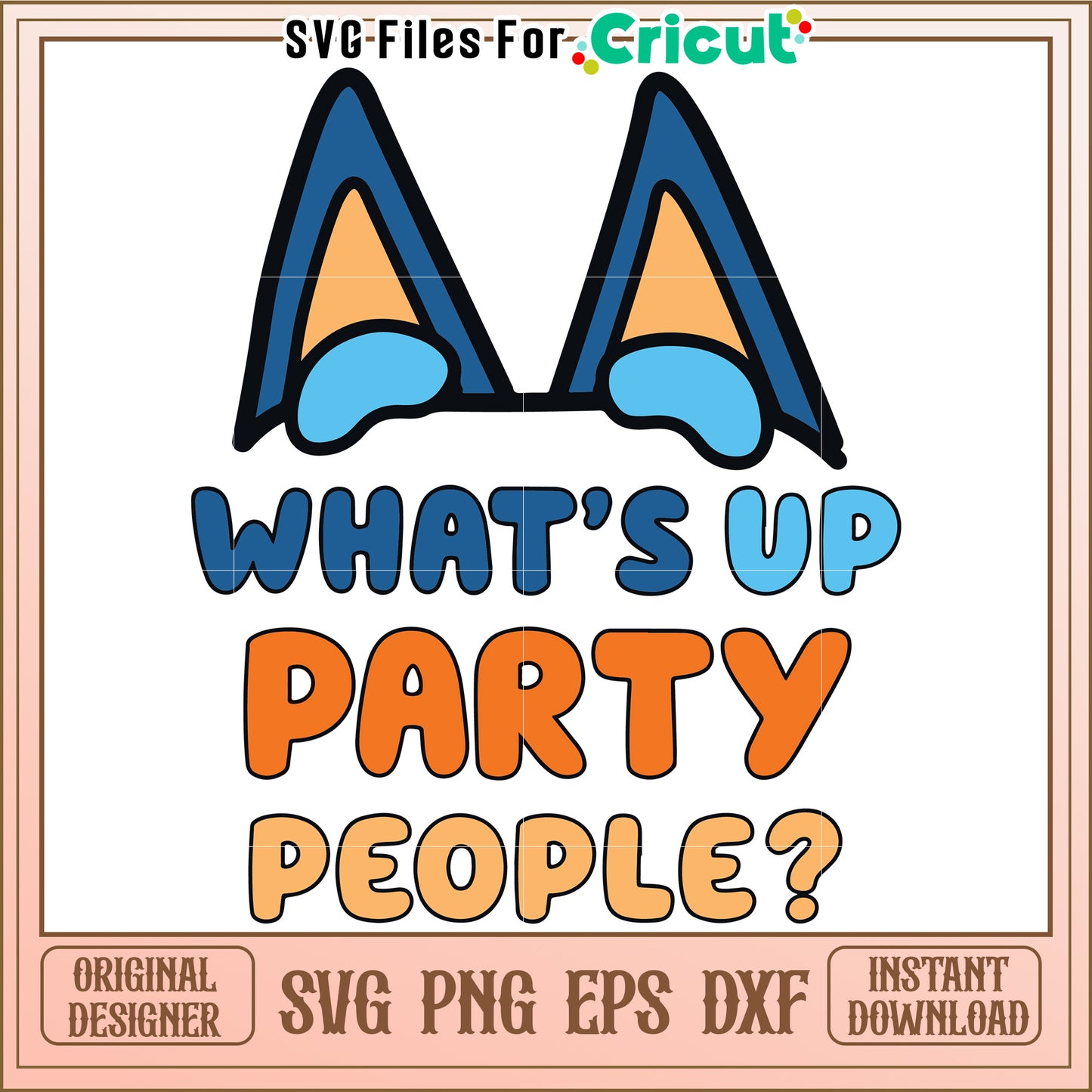 Fun party graphic design for celebrations, vibrant colors attract attention