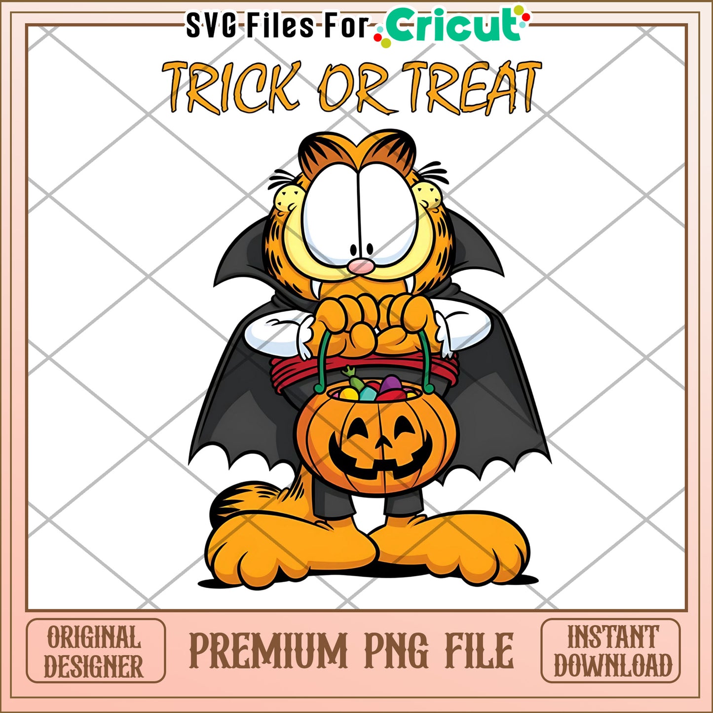 Garfield trick or treat png, halloween​ png, halloween cartoons​ png