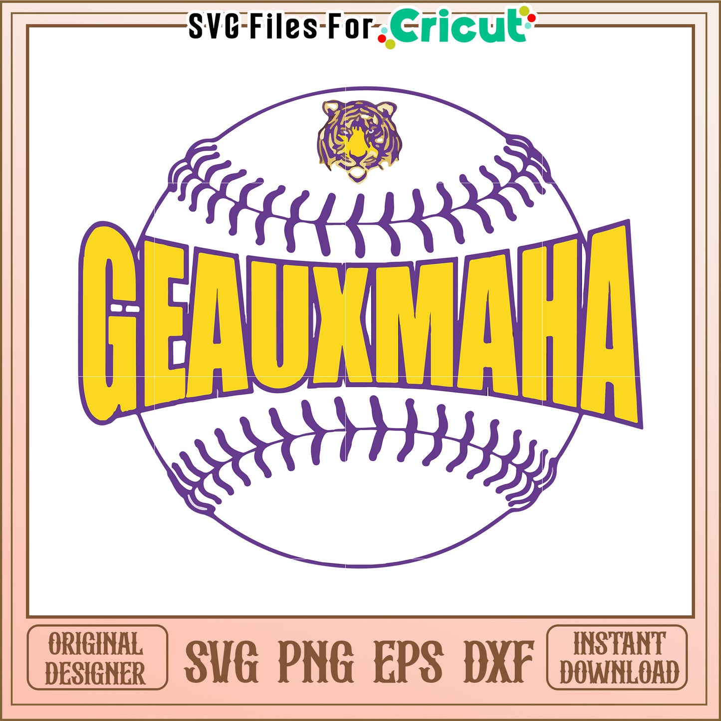 Geauxmaha svg, lsu baseball omaha svg, college world series lsu svg