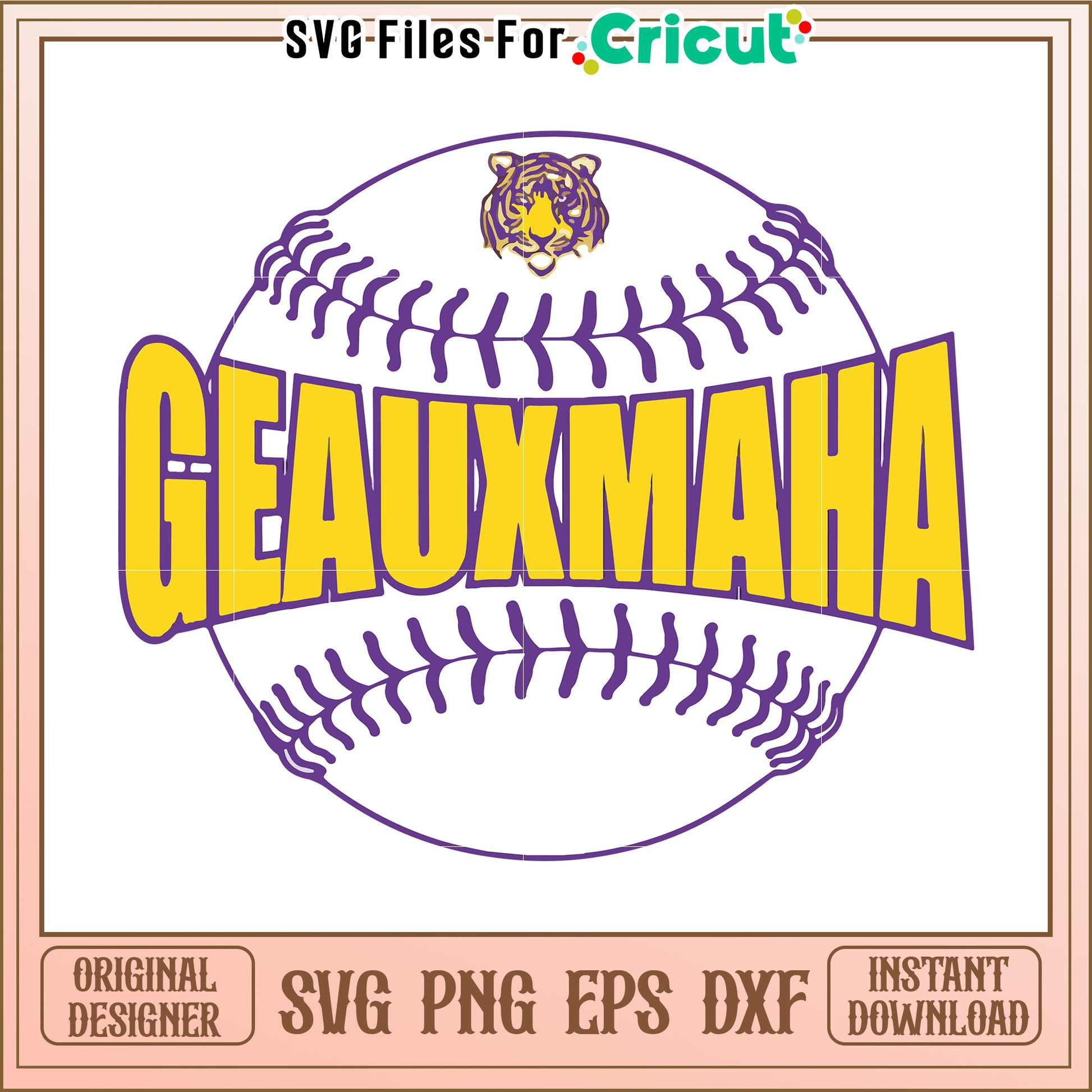 Geauxmaha svg, lsu baseball omaha svg, college world series lsu svg