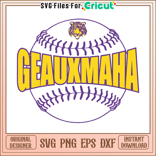 Geauxmaha svg, lsu baseball omaha svg, college world series lsu svg