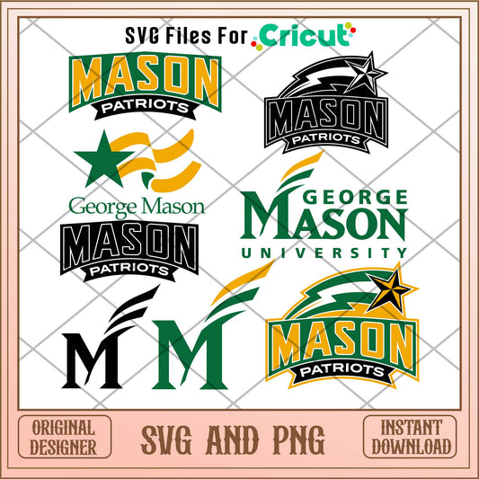 George Mason Patriots svg, George Mason Patriots svg bundle, NCAA svg 