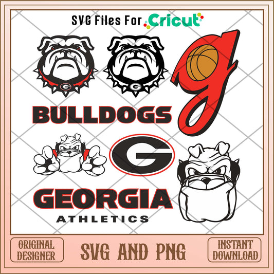 Georgia Bulldogs svg, Georgia Bulldogs svg bundle, NCAA svg 