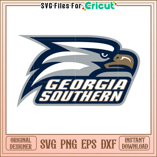 Georgia Southern Eagles SVG Design for Crafting, Perfect for T-Shirts and Stickers